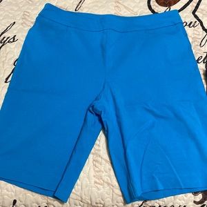 Baby blue shorts